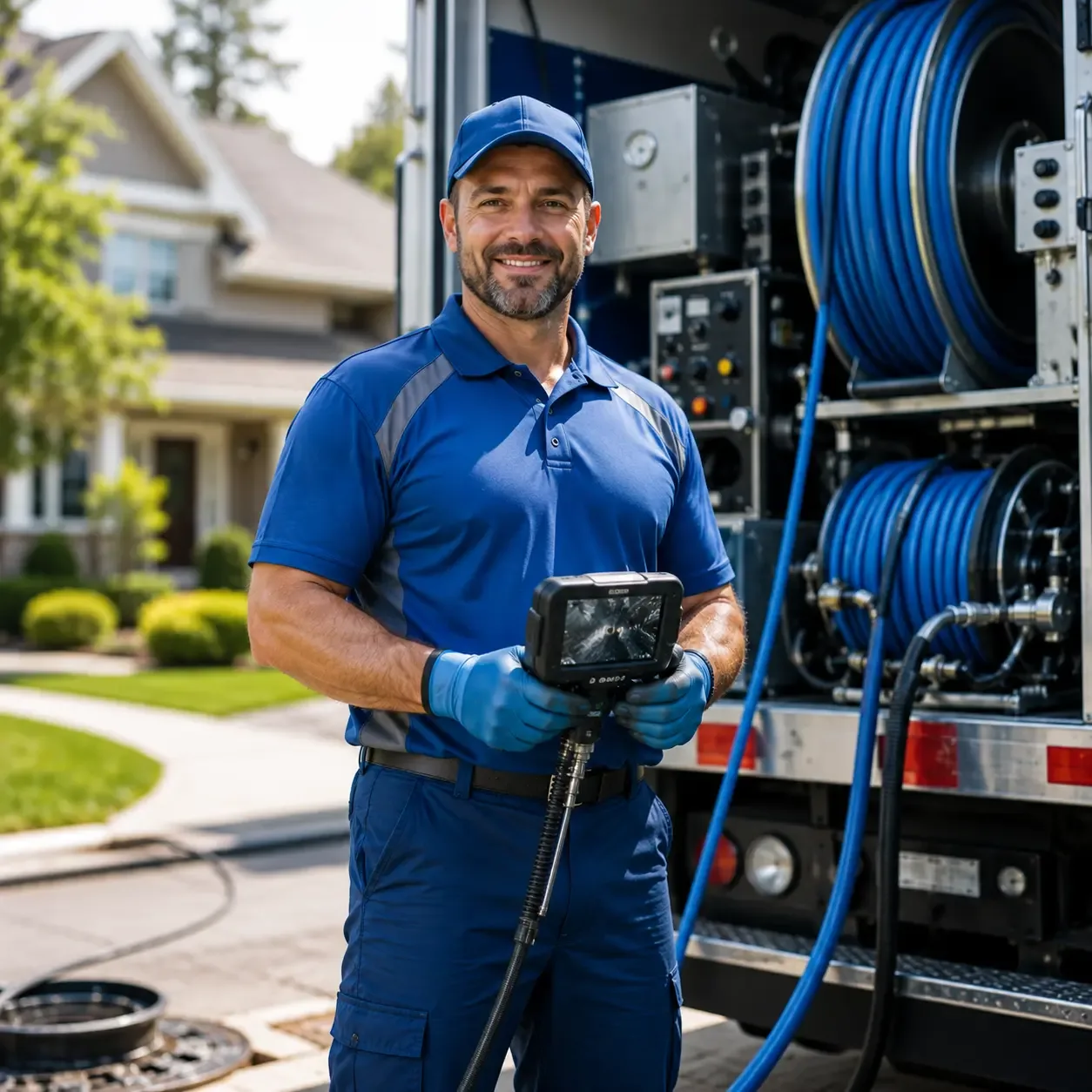 Local outdoor drain cleaning specialists in New Russia, NY